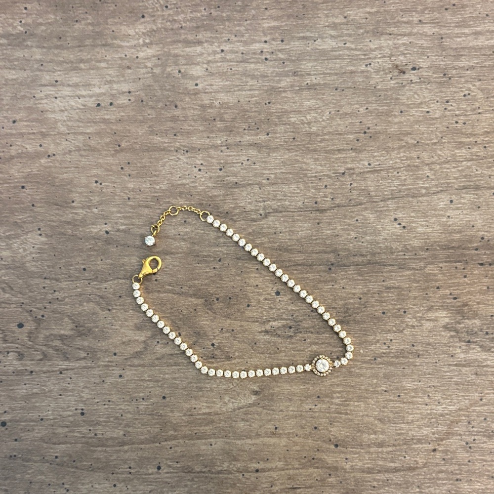Pandora Tennis Bracelet with Center Halo